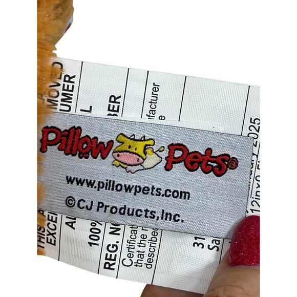 Pillow Pets Peewees Highland Cow Plush Toy Comfort Stuffed Animal Unisex Kids - Picture 12 of 16